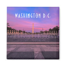 Washington Monument i Sunset