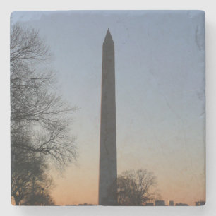 Washington Monument i Sunset Stenunderlägg
