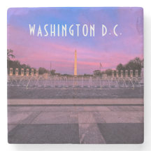 Washington Monument i Sunset