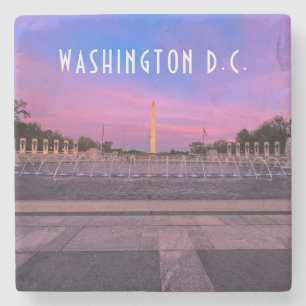 Washington Monument i Sunset Stenunderlägg