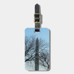 Washington Monument i Winter I liggande Bagagebricka