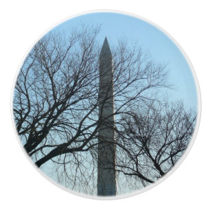 Washington Monument i Winter I liggande Knopp