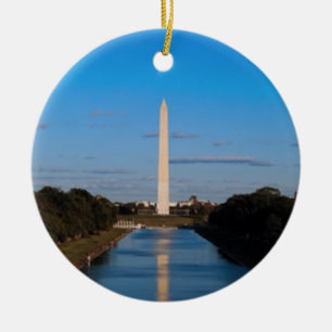 Washington Monument Julgransprydnad Keramik