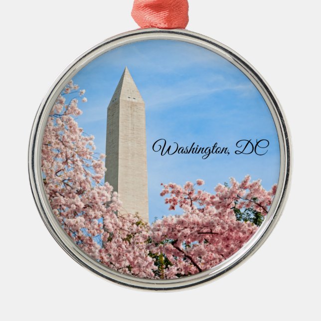Washington Monument Julgransprydnad Metall (Framsidan)