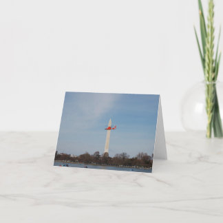 Washington Monument Notecard Kort