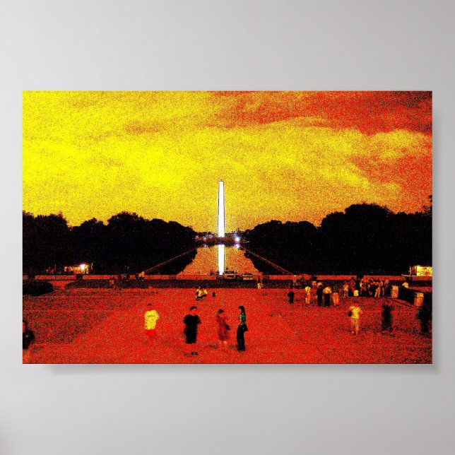 Washington Monument Poster (Framsidan)
