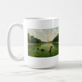 Washington Monument Reflekterande pool med Loch Ne Kaffemugg