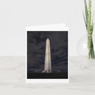 Washington Monument vid Nattmärket Kort