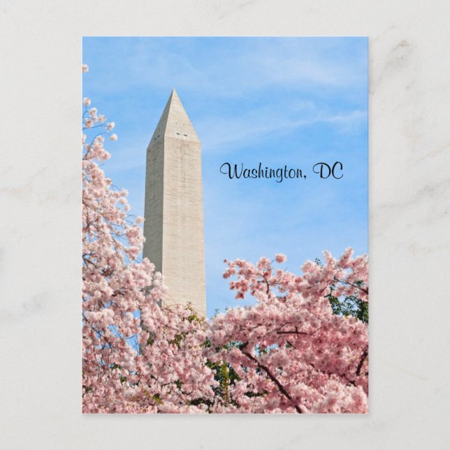 Washington Monument Vykort (Framsida)