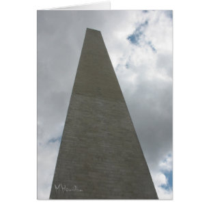 Washington Monument, Washington D.C. Hälsningskort