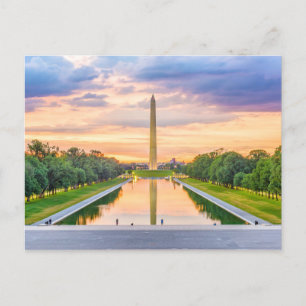 Washington Monument, Washington D.C., USA Vykort