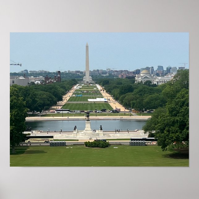 Washington Monument Washington DC Poster (Framsidan)
