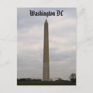 Washington Monument, Washington DC Vykort
