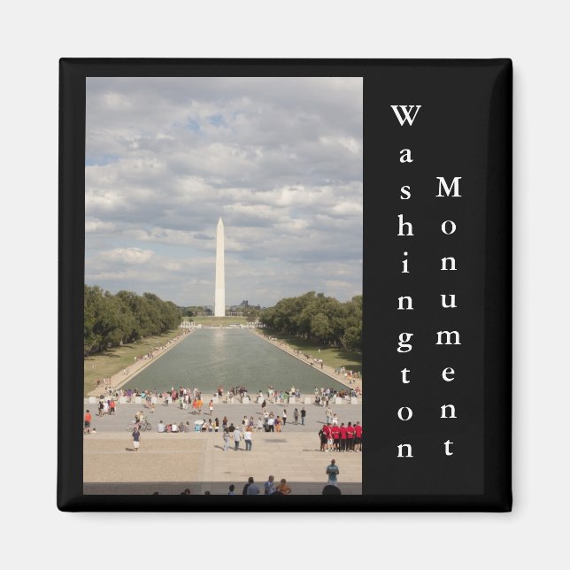 Washington Monument, Washington DCWashington Monum Magnet (Framsidan)