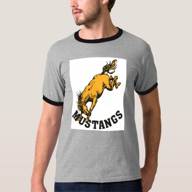 Washington Mustangs Tee Shirt (Framsida)