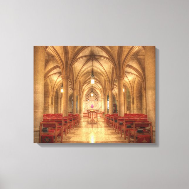 Washington National Cathedral Bethlehem Chapel Canvastryck (Framsida)