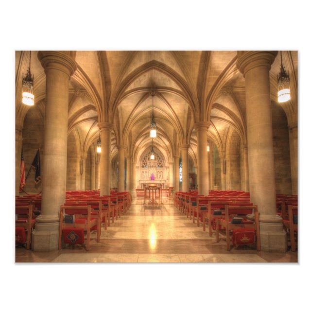 Washington National Cathedral Bethlehem Chapel Fototryck (Framsidan)
