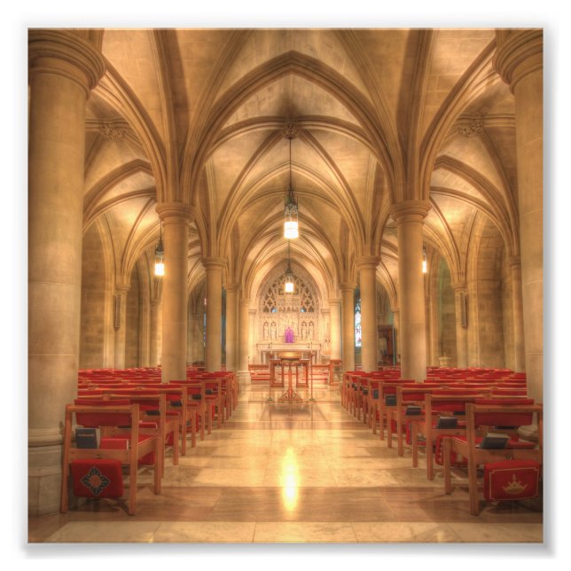 Washington National Cathedral Bethlehem Chapel Fototryck (Framsidan)