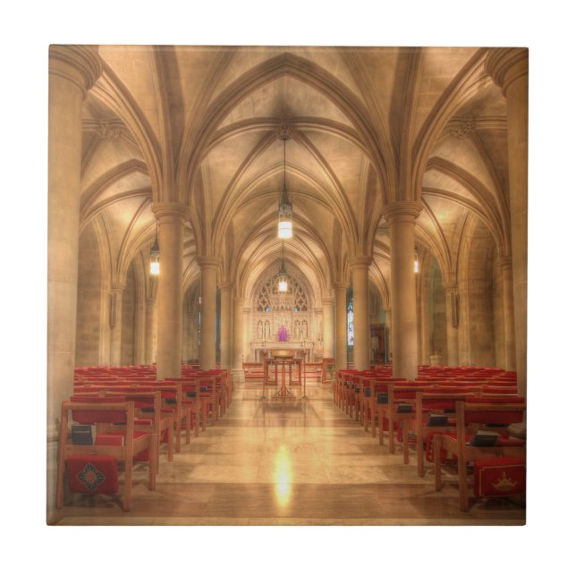 Washington National Cathedral Bethlehem Chapel Kakelplatta (Framsidan)