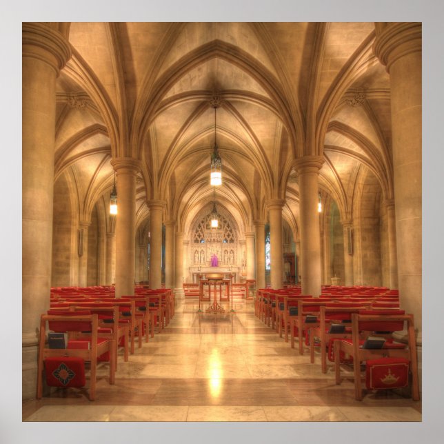 Washington National Cathedral Bethlehem Chapel Poster (Framsidan)