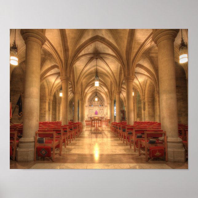 Washington National Cathedral Bethlehem Chapel Poster (Framsidan)