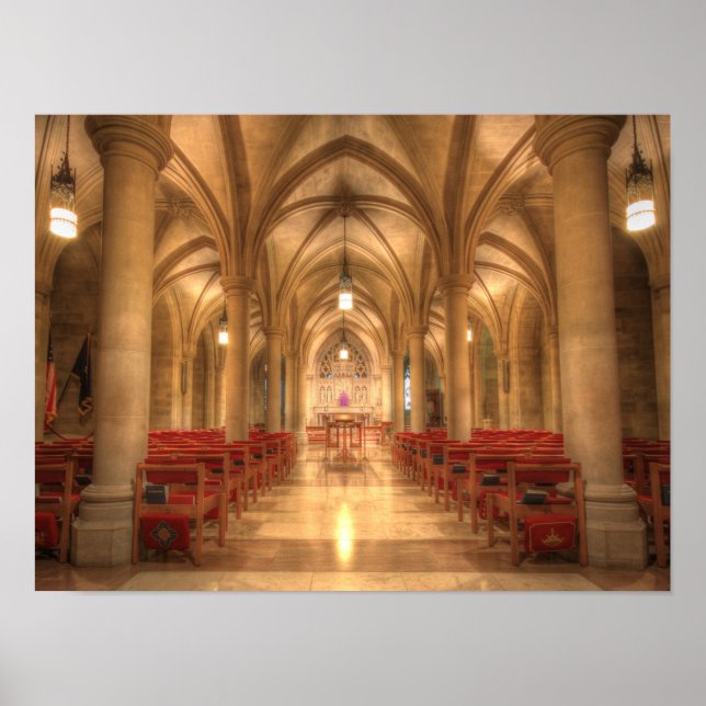 Washington National Cathedral Bethlehem Chapel Poster (Framsidan)