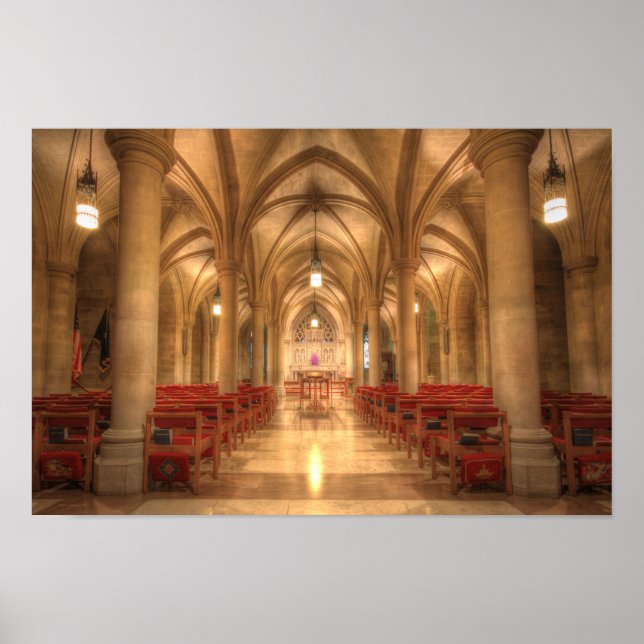 Washington National Cathedral Bethlehem Chapel Poster (Framsidan)