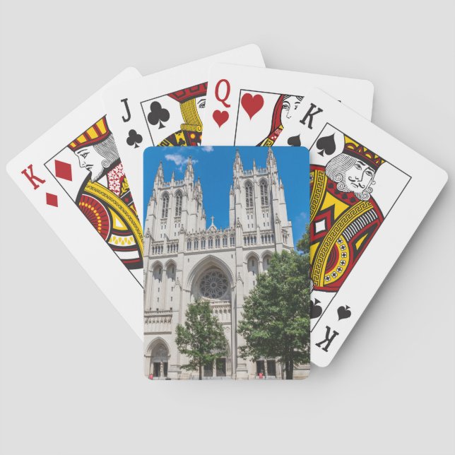 Washington National Cathedral Casinokort (Baksidan)