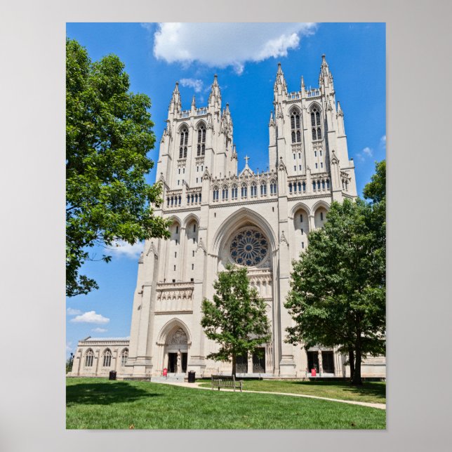 Washington National Cathedral Poster (Framsidan)