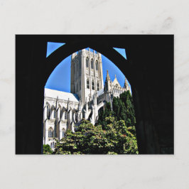 Washington National Cathedral through Archway Vykort