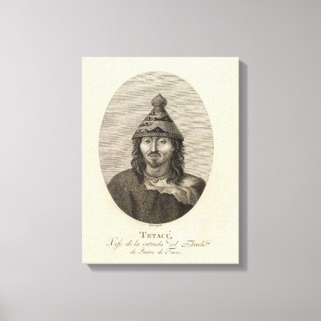 Washington, Neah Bay illustration View Canvastryck (Framsida)