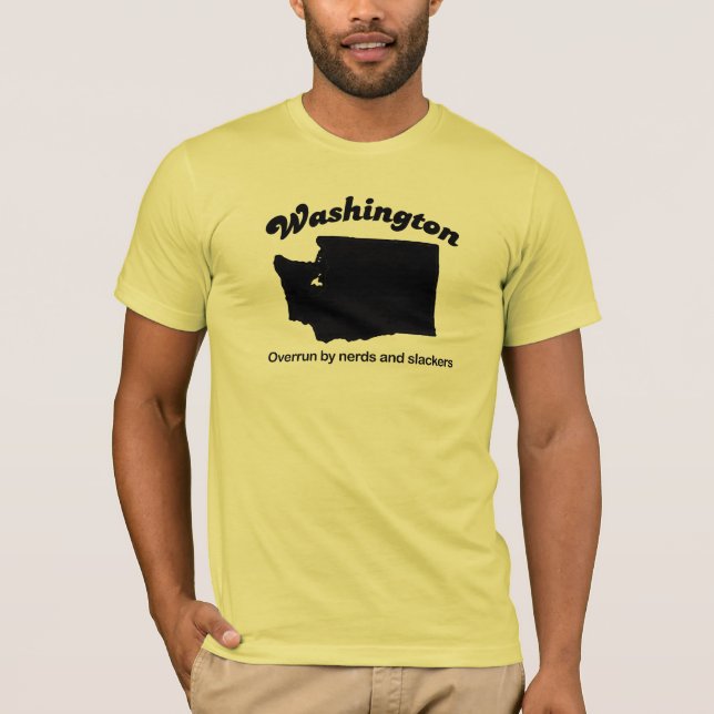 Washington - Nerds och Slackers T Shirt (Framsida)