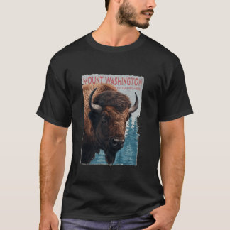 Washington New Hampshire Hiking utomhus Vin T Shirt