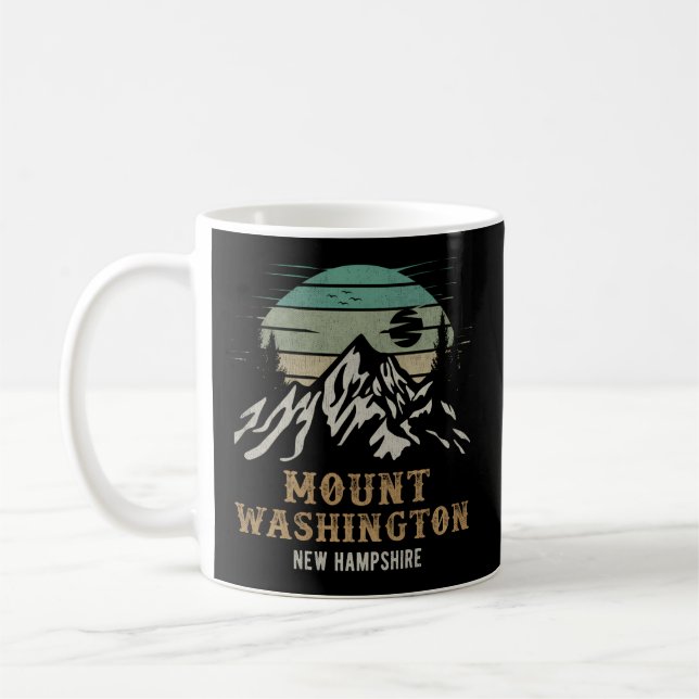 Washington Nh Merchandise Hiking Mt Washingt Kaffemugg (Vänster)