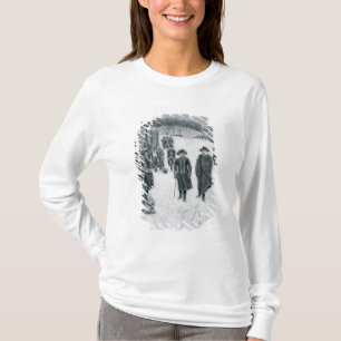 Washington och Steuben på dalsmedjan Tee Shirt