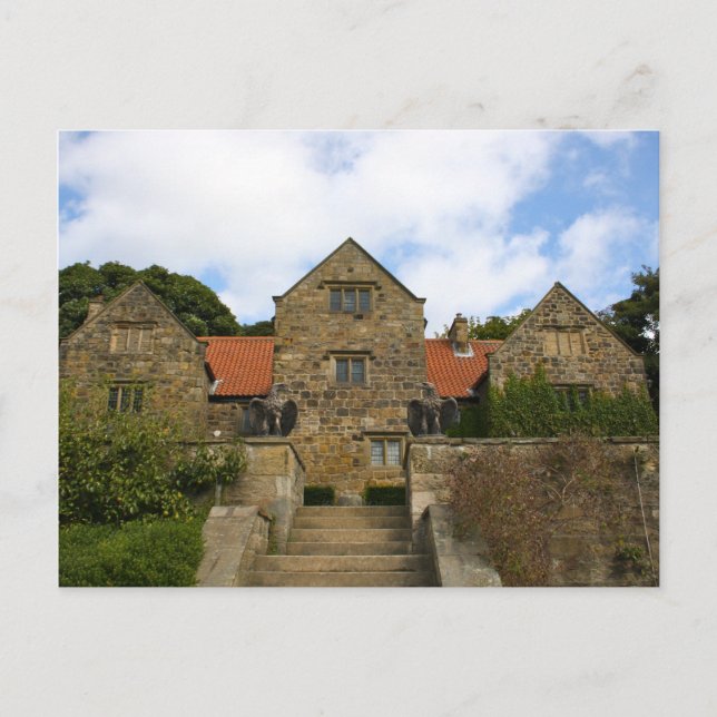 Washington Old Hall, England-vykort Vykort (Framsida)