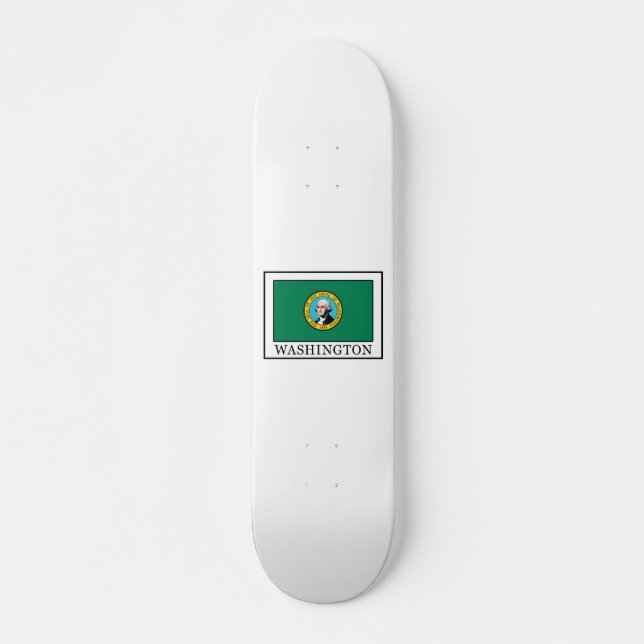 Washington Old School Skateboard Bräda 18 Cm (Framsida)
