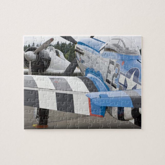 Washington Olympia, militär airshow. 4 Pussel (Horisontell)