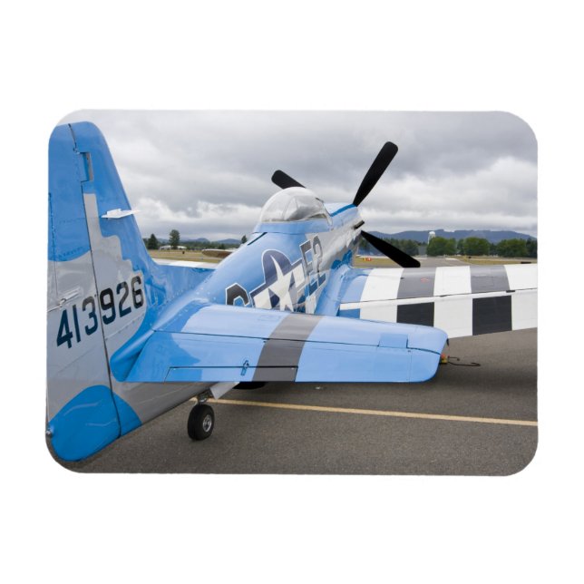 Washington, Olympia, militärflygshow. 3 Magnet (Horisontell)