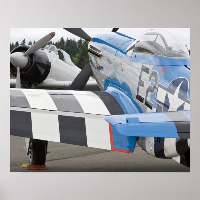 Washington, Olympia, militärflygshow. 4 Poster (Framsidan)