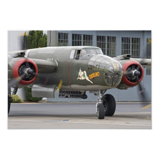 Washington, Olympia, militärflygshow. Fototryck (Framsidan)