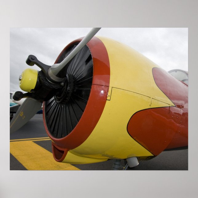 Washington, Olympia, militärflygshow. Poster (Framsidan)