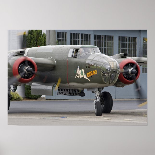 Washington, Olympia, militärflygshow. Poster (Framsidan)