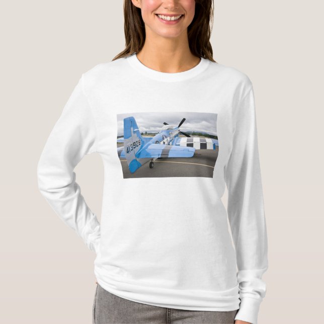 Washington, Olympia, militärflyguppvisning. 3 T-shirt (Framsida)