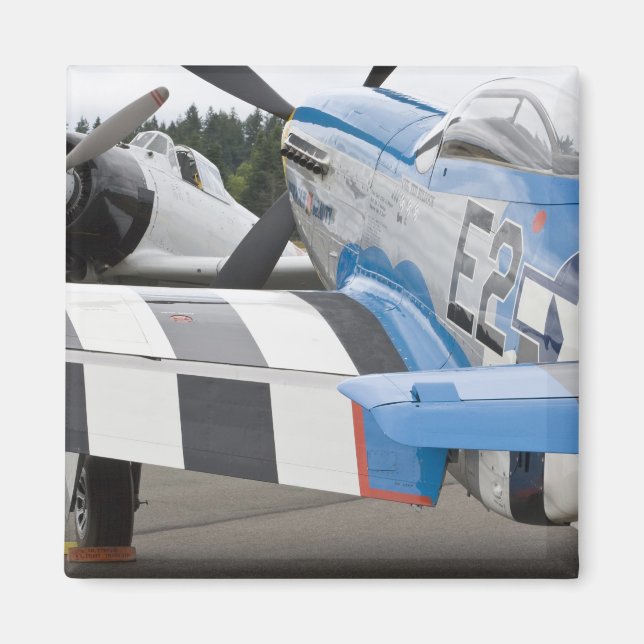 Washington, Olympia, militärflyguppvisning. 4 Magnet (Framsidan)