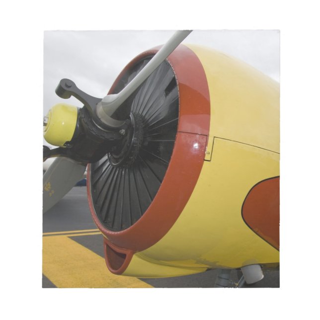 Washington, Olympia, militärflyguppvisning. Anteckningsblock (Framsida)