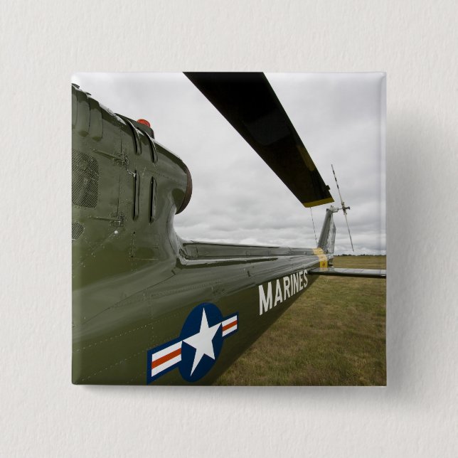 Washington, Olympia, militärflyguppvisning. Knapp (Framsida)