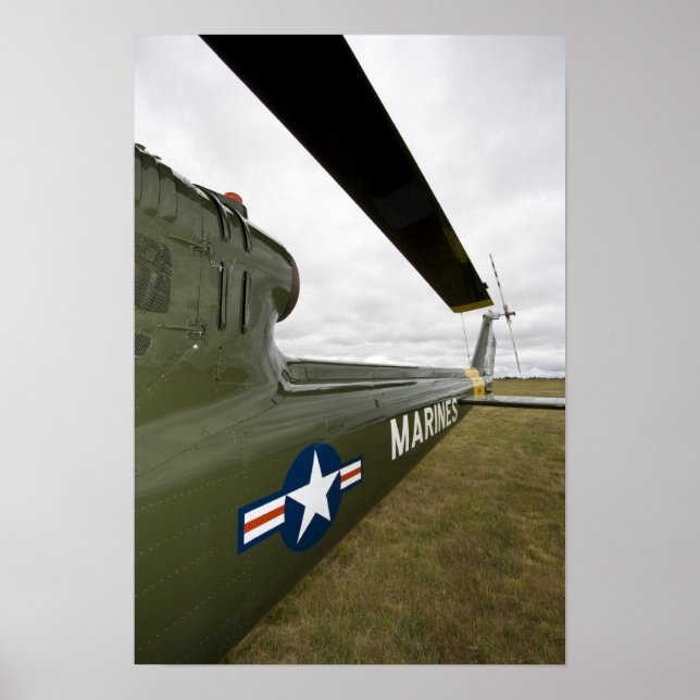 Washington, Olympia, militärflyguppvisning. Poster (Framsidan)