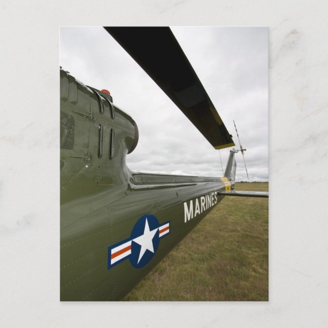 Washington, Olympia, militärflyguppvisning. Vykort (Framsida)