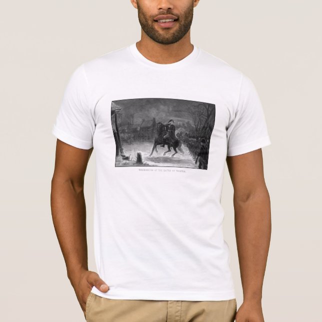 Washington på striden av Trenton T Shirt (Framsida)